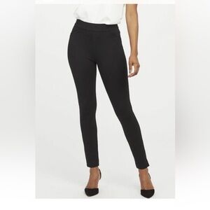 Spanx The Perfect Pant Ankle Back Seam Skinny Black Size Large